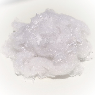 Anti-deformation Polyester Fiber For Filling Material (A Class) 1.5D*25/32/51 mm Siliconized Bleaching Recycled Polyester Staple Fiber