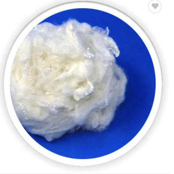 Anti-Distortion polyester staple fiber virgin high shrinkage  for Non woven fabric calendering Bulk spun yarn