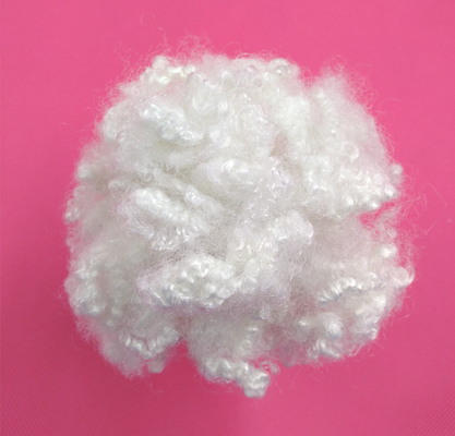 Antistatic GRS and OEKO TEX 100 15Dx64mm Standard Flame Retardant HC Glossy Stuffing Polyester Staple Fiber for Pillow, Cushion and Comforters