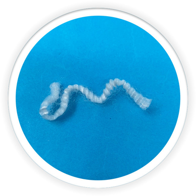 Wholesale virgin staple fiber bosilun fiber 1.5D 38mm grade Abrasion-resistant