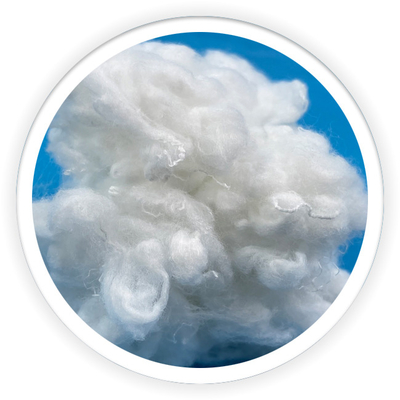Cationic Anti-pilling Dyeable Polyester Staple Fiber 1.56dtex 38mm For Cation Fabric