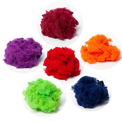 Anti-pilling Regenerated / Recycled Polyester Staple Fiber Manufacturer From China