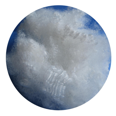 Abrasion-Resistant Virgin 15D*64MM HCS Polyester Staple Fiber For Filling