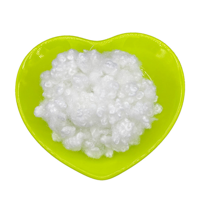 Anti-deformation Virgin 15D*32MM HCS Polyester Staple Fiber For Filling